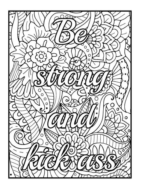 adult swearing coloring pages