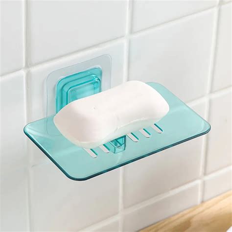 bathroom shower soap shelf soap box dish storage plate tray holder