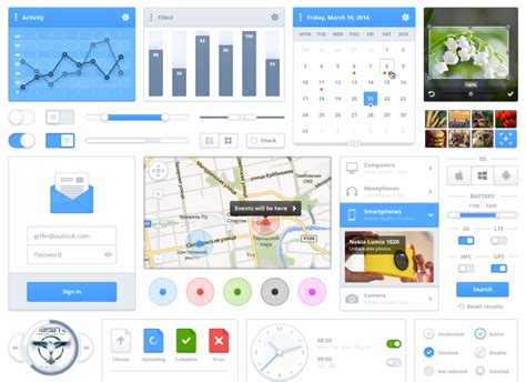 modern user interface pack web resources webappers