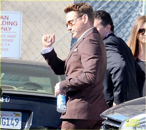Chris Evans And Robert Downey Jr Suit Up For Avengers Age