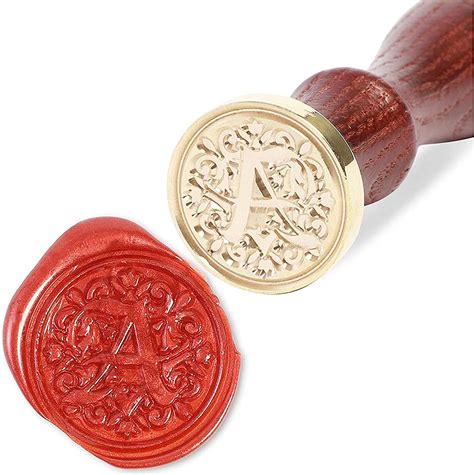 amazoncom wax seal stamp set  letter  pattern  pieces