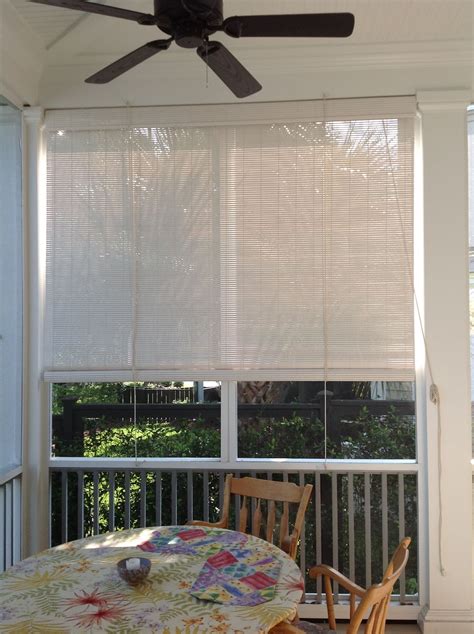 blinds blog screened  porch shades