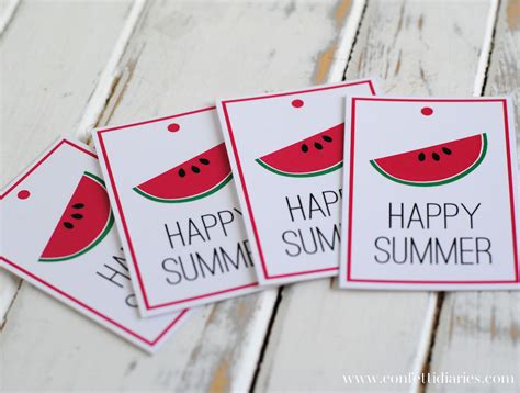 printable happy summer gift tags katarinas paperie gift tags