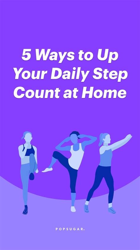 ways    daily step count  home pinterest