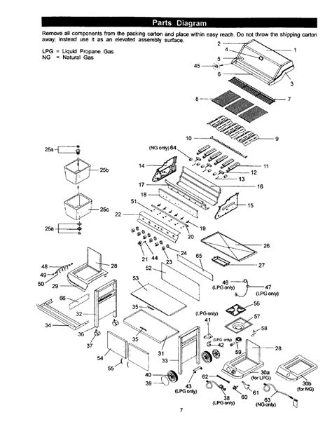 parts diagram kenmore  user manual page
