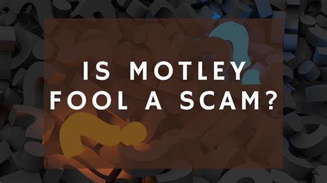 Is Motley Fool A Scam Wall Street Survivor
