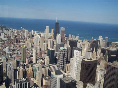sears tower view  chicago  photo  freeimages