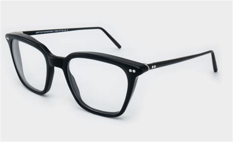black rectangular glasses frame for men