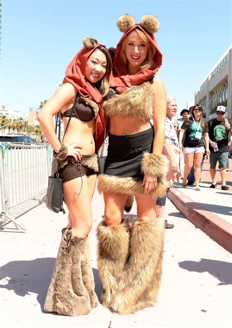 Ewoks Sexy Costumes At Comic Con 2015 Popsugar Love