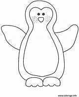 Pingouin Imprimer Imprimé sketch template