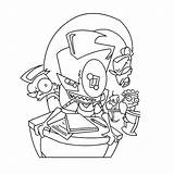 Zim Invader Coloring Pages Printable Books sketch template