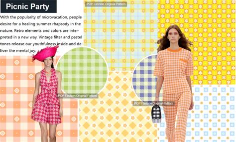 The Pattern Trend For S S 2023 Theme Of Retro Time Latestfashionnews