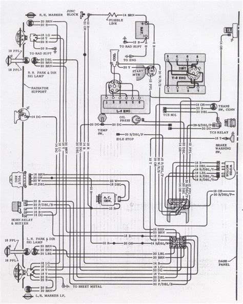 camaro engine  light wiring schematic