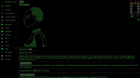 bitburner   idle hacking game  teaches real javascript