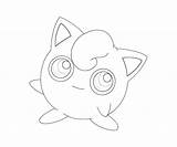 Jigglypuff Coloring Pages Pokemon Getcolorings Color sketch template