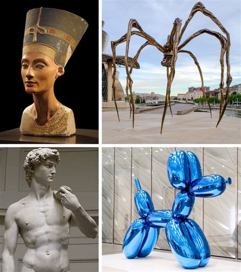 esculturas famosas de la historia desde miguel angel hasta jeff koons