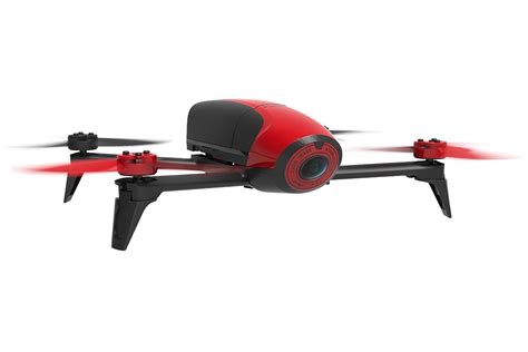 batterie pour drone parrot bebop  couleur rouge de mah