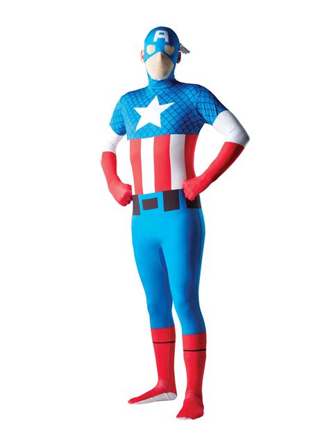mens captain america  skin costume spicylegscom