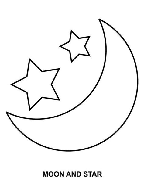 moon  star coloring page coloring sky star coloring pages moon