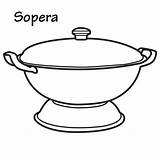 Soperas Sopera sketch template