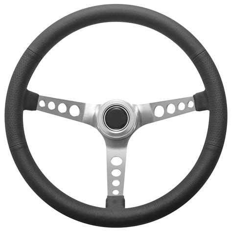 gt performance steering wheel kit   gm retro wholes plain cap polished  rise