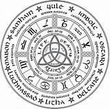 Wiccan Pages Coloring Printable Getcolorings sketch template