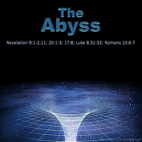 abyss or bottomless pit in revelation book of revelation