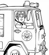 Fireman Sam Coloring Pages Colouring Sheets Fire Birthday Party Engine Color Kids Choose Board Visit October Cartoonito Firemen sketch template