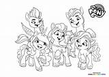 Pony Generation Youloveit Mane sketch template