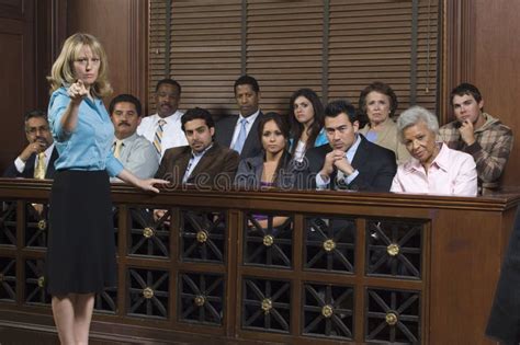 prosecutor  jury  court stock image image  hispanic boomer