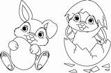 Bunny Coloring Pages Easter Face Egg Getcolorings Colori Printable sketch template