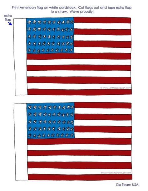 american flag printable  glorious fourth  patriotism pintere