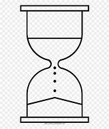 Sablier Hourglass Orologio Colorare Horloge Clessidra Pinclipart Freepng Disegni sketch template