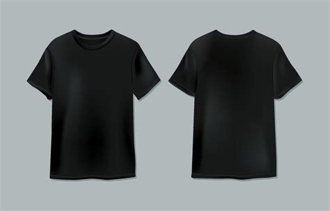 black realistic  shirt mock   vector art  vecteezy