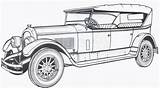 Mustang Coloring4free Zeichnungen Malvorlagen Marmon 1924 Oldtimer Fashioned Gemerkt sketch template