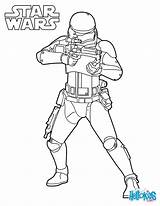 Stormtrooper Wars Star Coloring Pages Hellokids Print Color sketch template