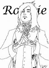Reverse Ronnie Radke sketch template