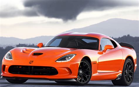 dodge viper car sports car orange wallpapers hd desktop  mobile