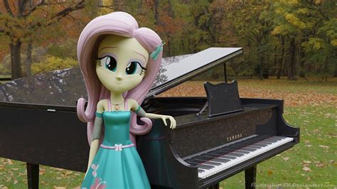 Meeting Fluttershy In Real World 3d Animation Part 2