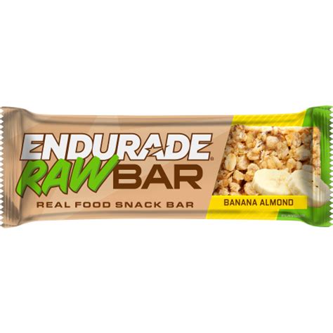 Nutritech Endurade Raw Energy Bar Banana Almond Flavour 45g Clicks