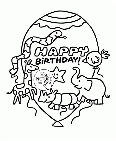 images  birthday coloring pages  pinterest funny happy
