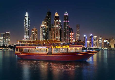 guide  dhow cruise creek  marina attractions dinner dress code al wasl dhow