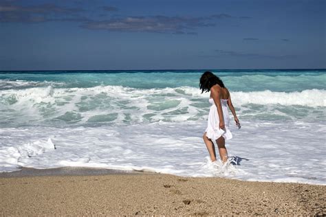 3840x2560 Beach Coast Coastline Female Girl Hair Leisure Ocean