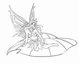 Fairies Coloring Pages Kids Print Fairy Printable Color Tale Colouring Adults Adult sketch template