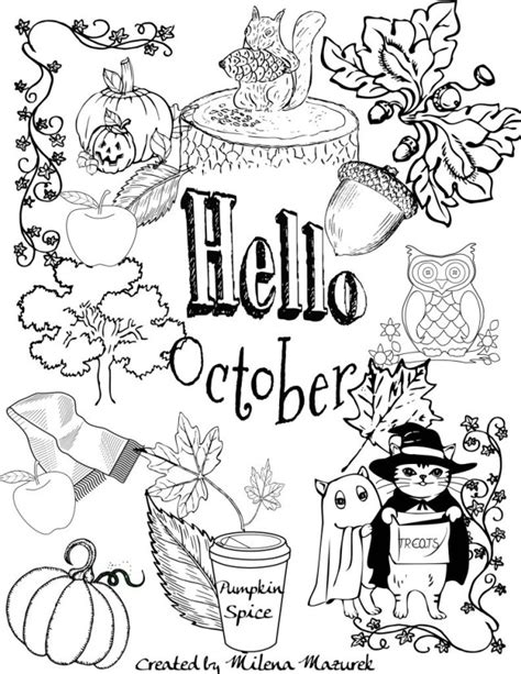 beautiful picture  october coloring pages entitlementtrapcom