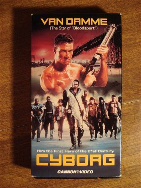 Cyborg Vhs Video Tape Movie Film Jean Claude Van Damme
