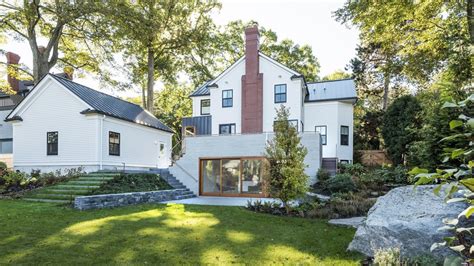 newton colonial residence massachusetts  architect