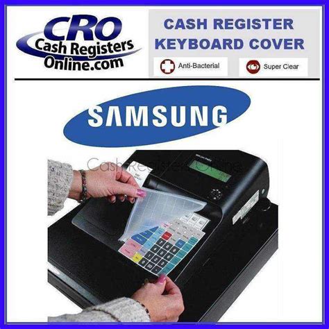 samsung cash register keyboard cover  cash registers
