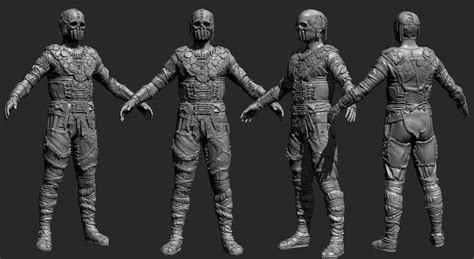 leather makeshift armor zbrushcentral