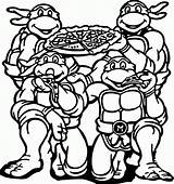 Coloring Turtles Ninja Pages Printables Turtle Popular sketch template